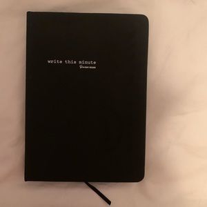 Unused Matte Black Notebook
